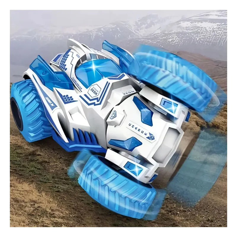 GENERICO - Pack4 Coches de Acrobacias para Niños Aventureros