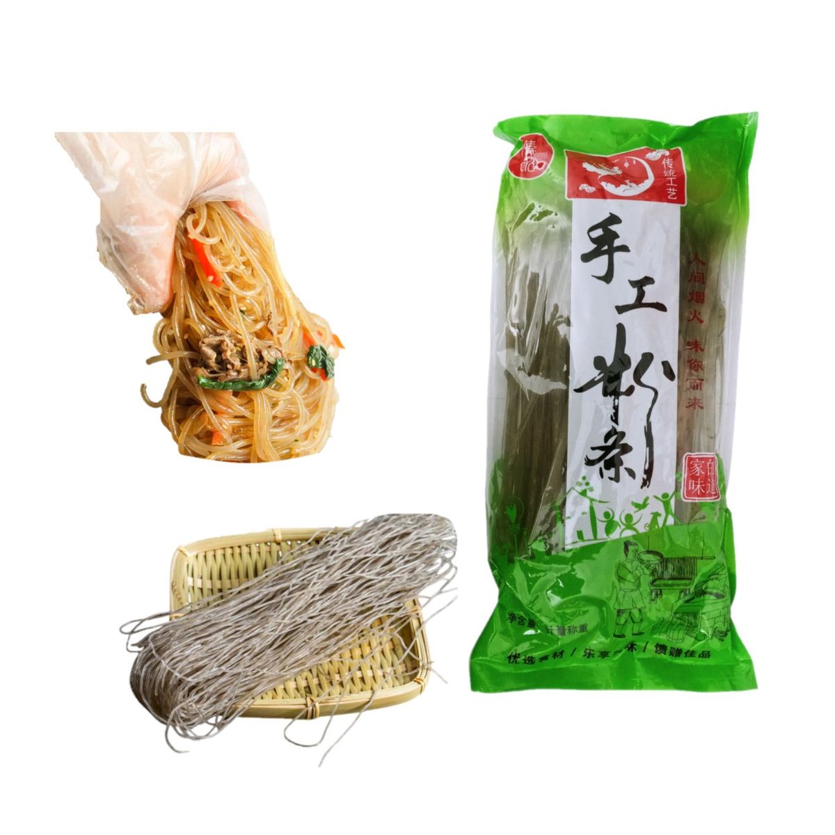 GENERICO - Fideos Fansi De Camote 300gr TianYu