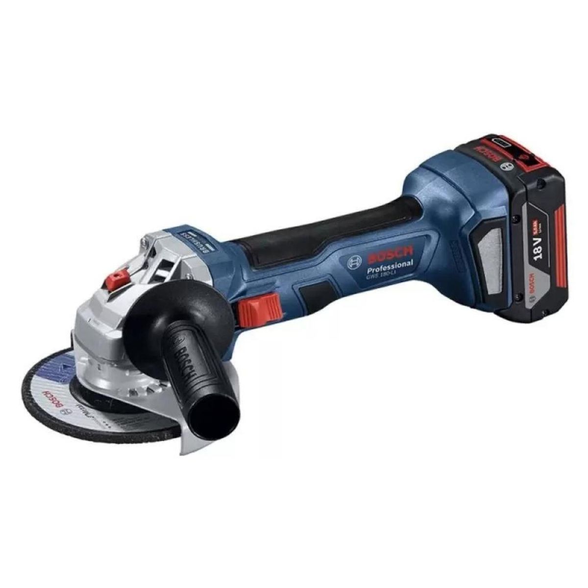 BOSCH - Amoladora 5" Inc 2 Bat + Rotomartillo Sds-Plus + Taladro Perc 1/2" 18V Brushless Bosch