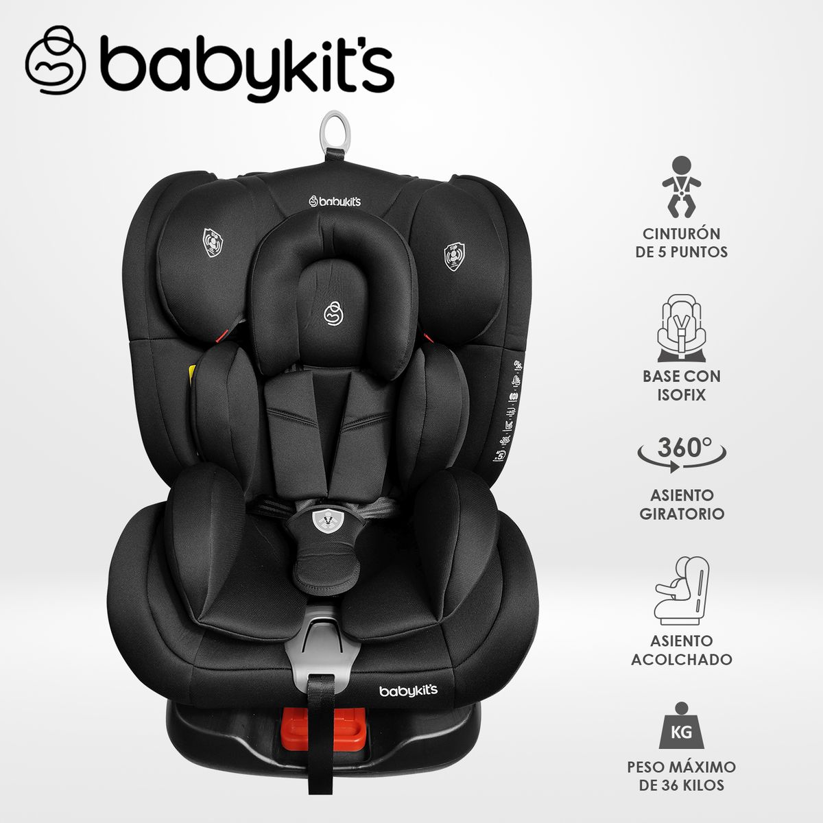 Baby Kits - Butaca Crusier Baby Kits Negro