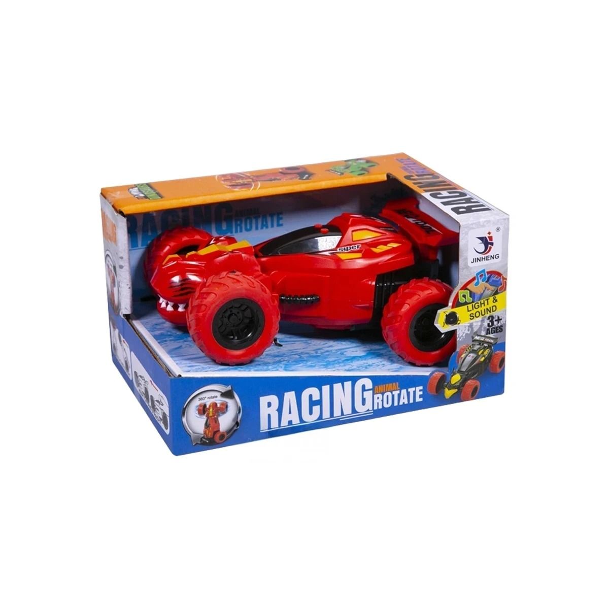 GENERICO - Carro Moderno Todo Terreno de Color Rojo Y+Papel de Regalo