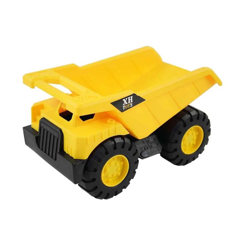 GENERICO - Volquete Chato Diagonal de Juguete 15x25cm en Amarillo