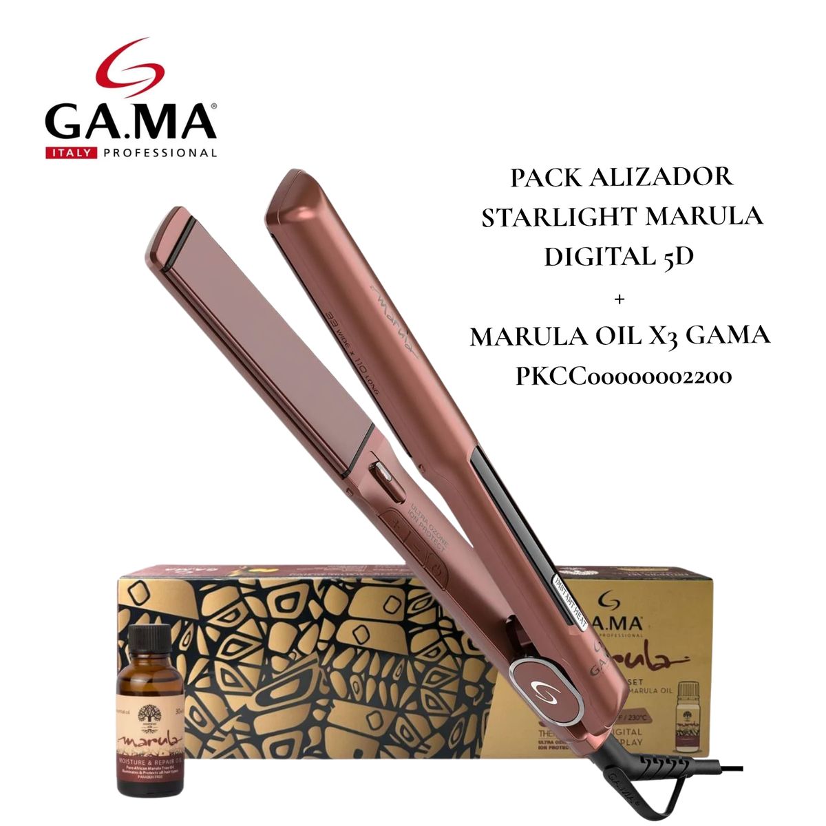 GAMA - ALIZADOR STARLIGHT MARULA DIGITAL 5D + MARULA OIL PKCC00000002200