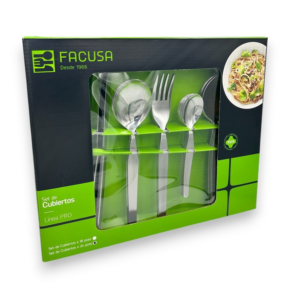 FACUSA - Set de Cubiertos de 24 Piezas Mod.510 - Facusa