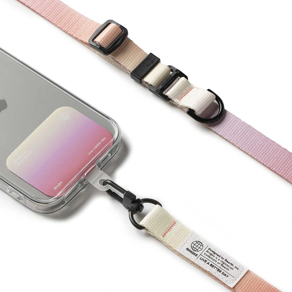 RINGKE - Correa Colgador Ringke Para Celular Aloha Sunset