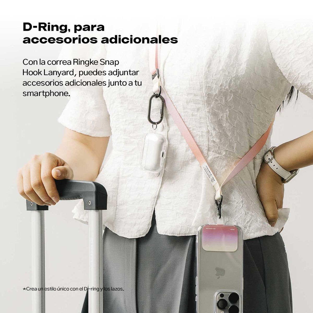 RINGKE - Correa Colgador Ringke Para Celular Aloha Sunset