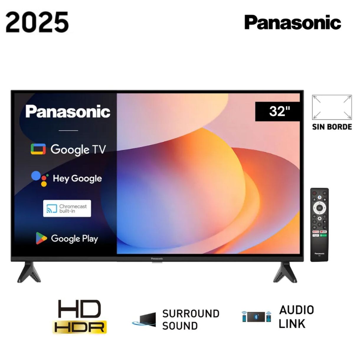 PANASONIC - Televisor Panasonic Smart TV 32 LED HD TC-32NS600P
