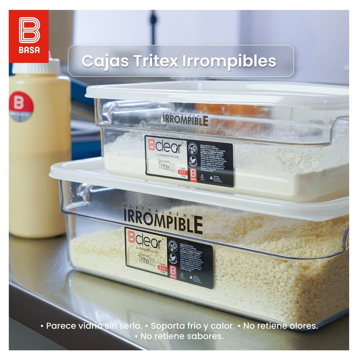 BASA - Set de Cajas Organizadoras Tritex