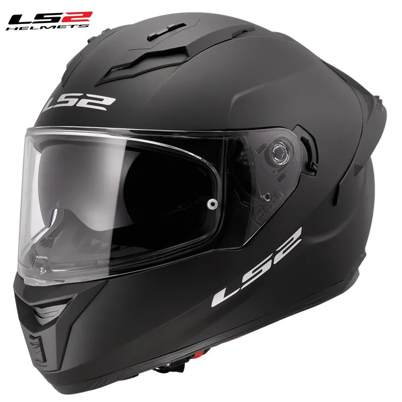 LS2 - CASCO LS2 FF806 NEGRO VISOR TRANSPARENTE ORIGINAL¨ECE R2206¨
