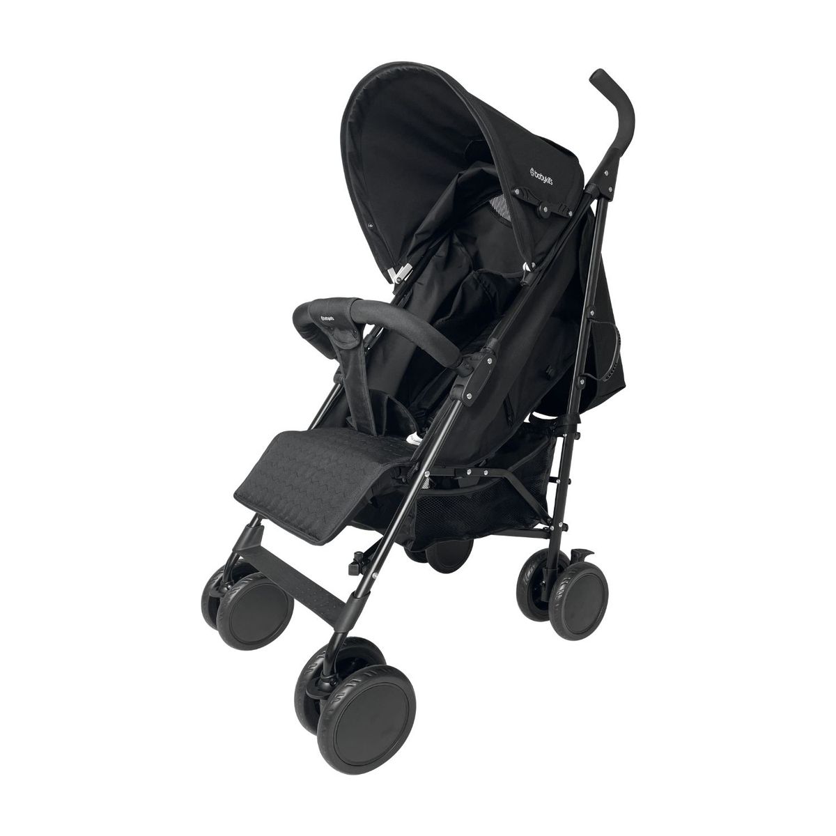 BABY KITS - Coche Bastón Krhonos Negro