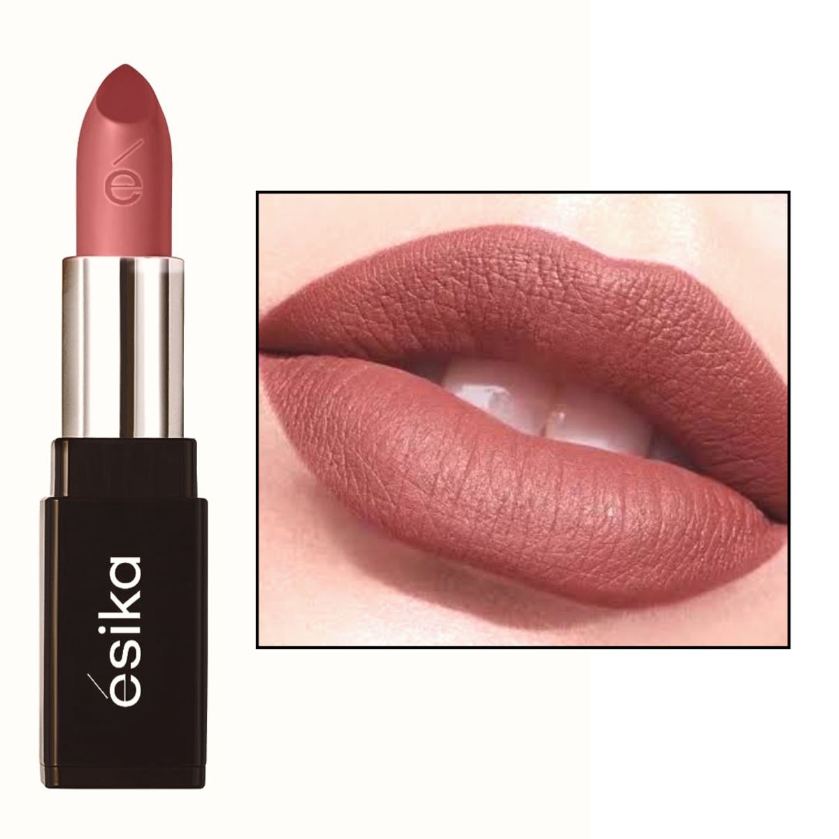 ESIKA - Labial mate addiction ésika nude fortaleza color intenso