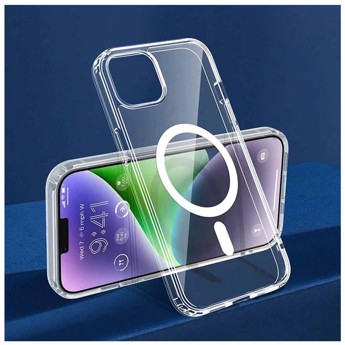 GENERICO - Case Magsafe Iphone 12 Mini - Transparente