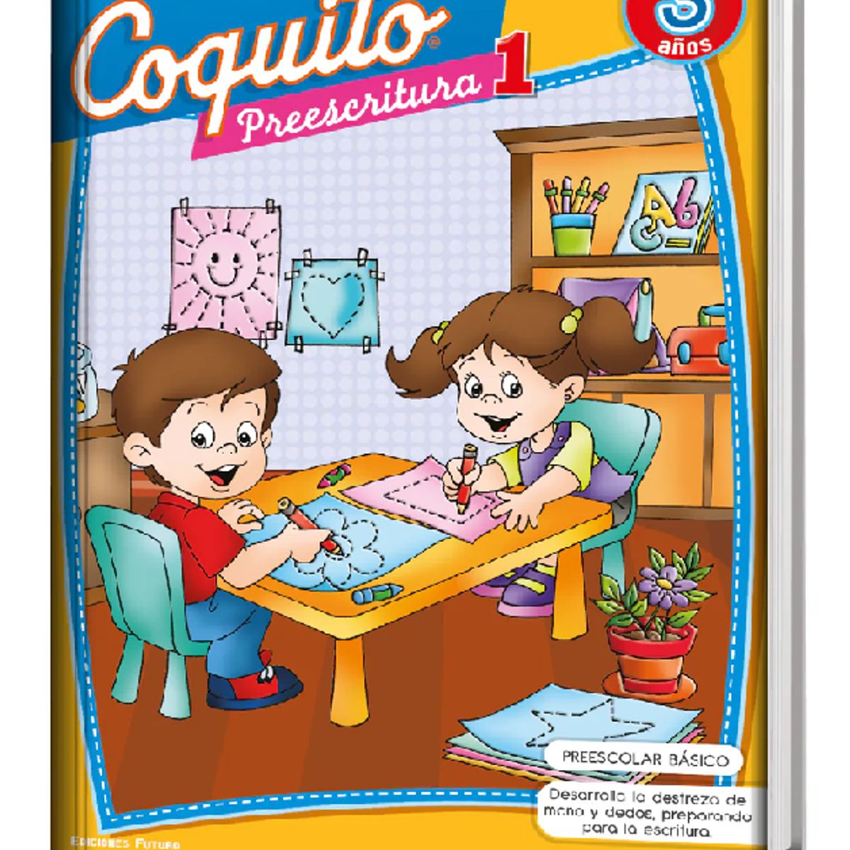 EDICIONES COQUITO - Pack x 3 libros  Pre Escritura 1, 2 y 3 COQUITO