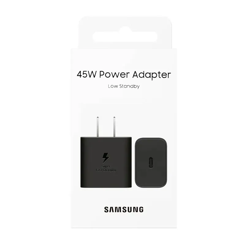 SAMSUNG - Adaptador Samsung 45w Pared-Tipo C Negro
