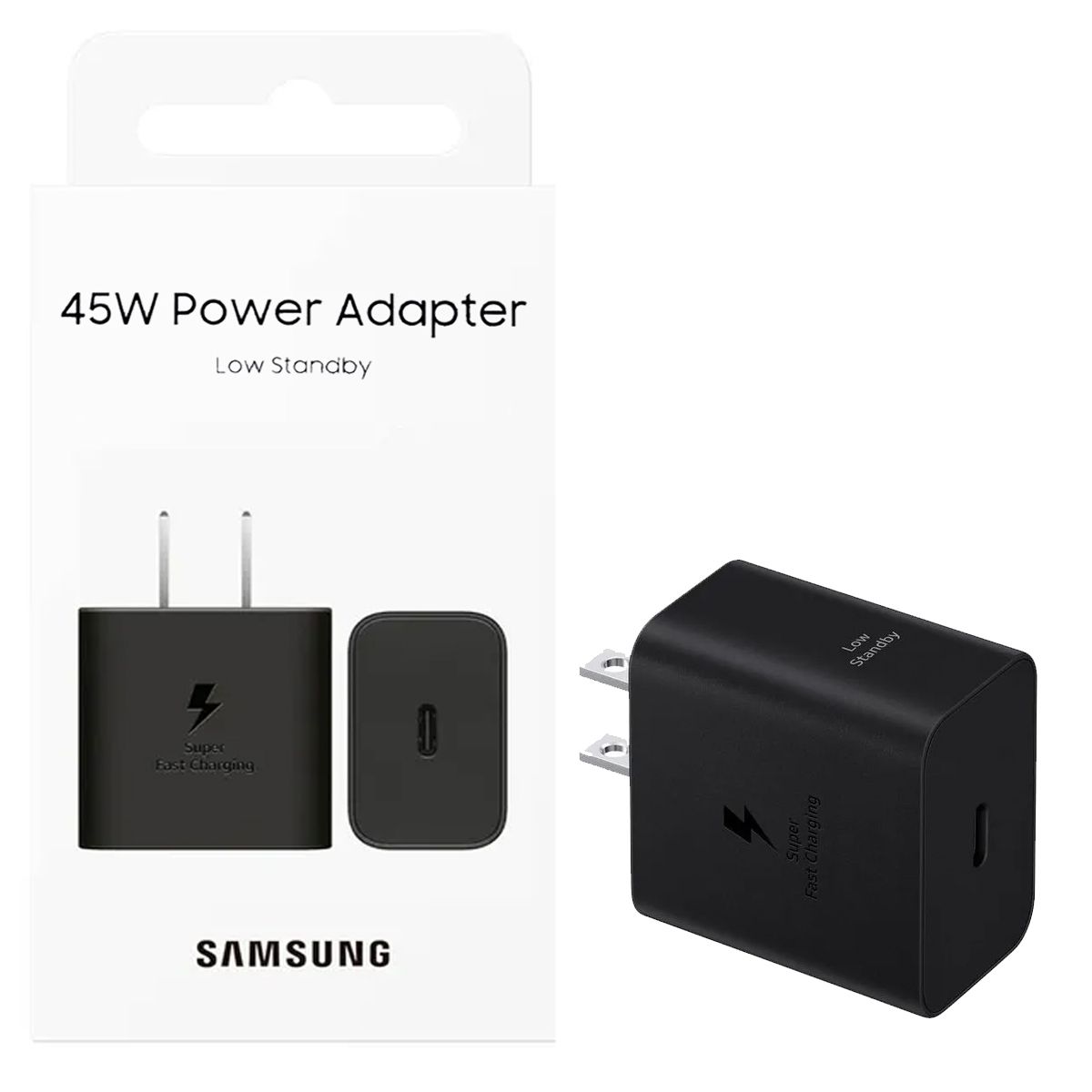 SAMSUNG - Adaptador Samsung 45w + Mica Y Protector De Camara Para S25 Ultra