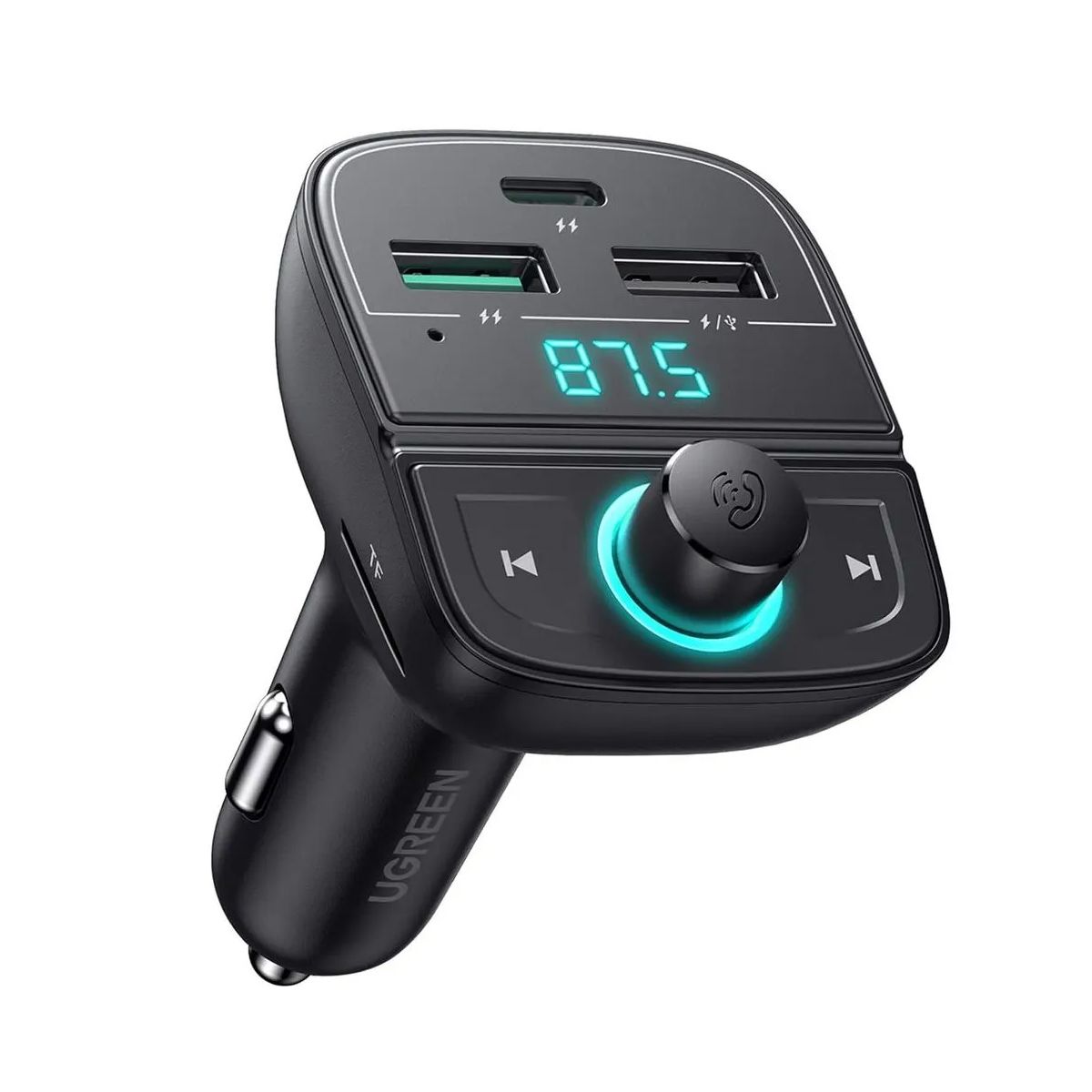 UGREEN - Adaptador Bluetooth Para Auto Ugreen 80910 Negro