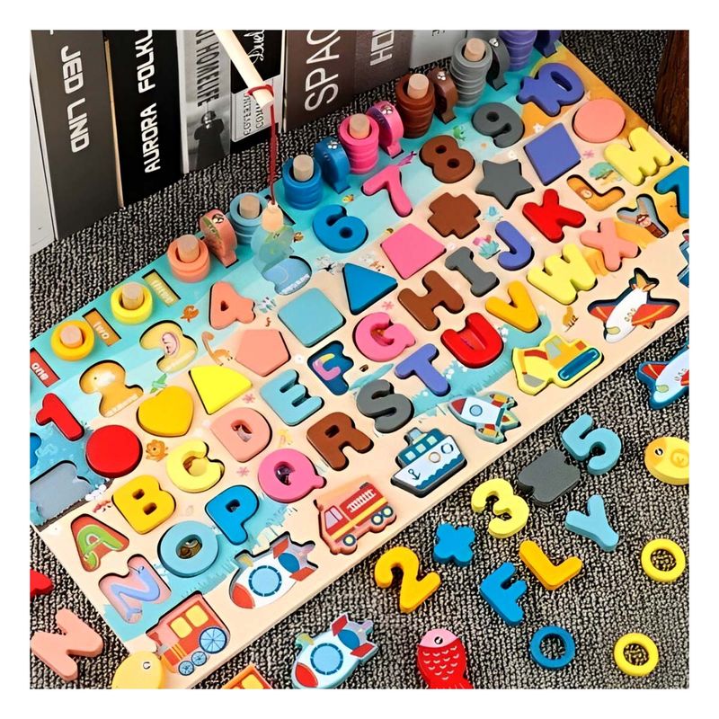 GENERICO - Pack6 Juego para Pequenos en Multicolor Y+Papel de Regalo