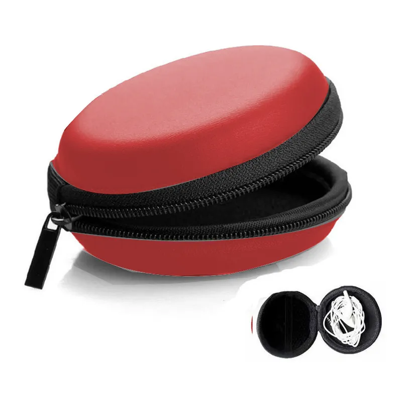 GENERICO - Estuche Porta Audífonos Monedas Tarjeta Memoria SD cable USB