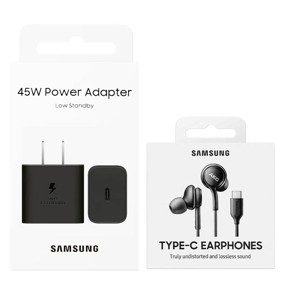 SAMSUNG - Adaptador Samsung 45w Low + Audifono Akg Tipo-C Oferta