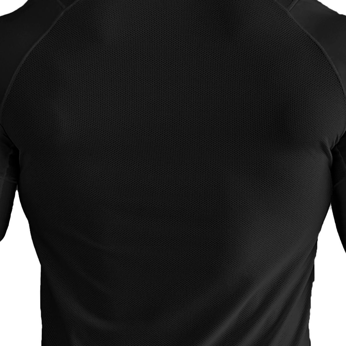 ALPHA FIT - Polo de Compresion deportivo - Ropa deportiva Hombre Gym running Alpha