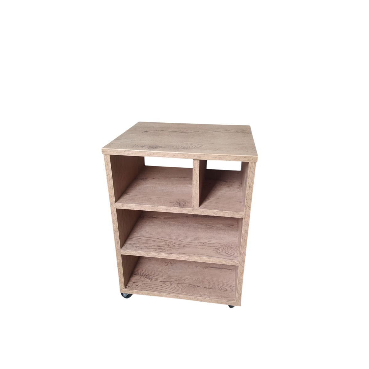 GENERICO - Mueble Auxiliar para impresora de melamina macadamia