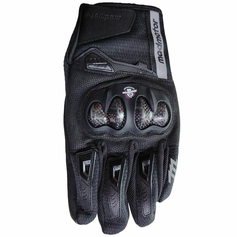 GENERICO - GUANTES MADMOTOR NEGRO TALLA L