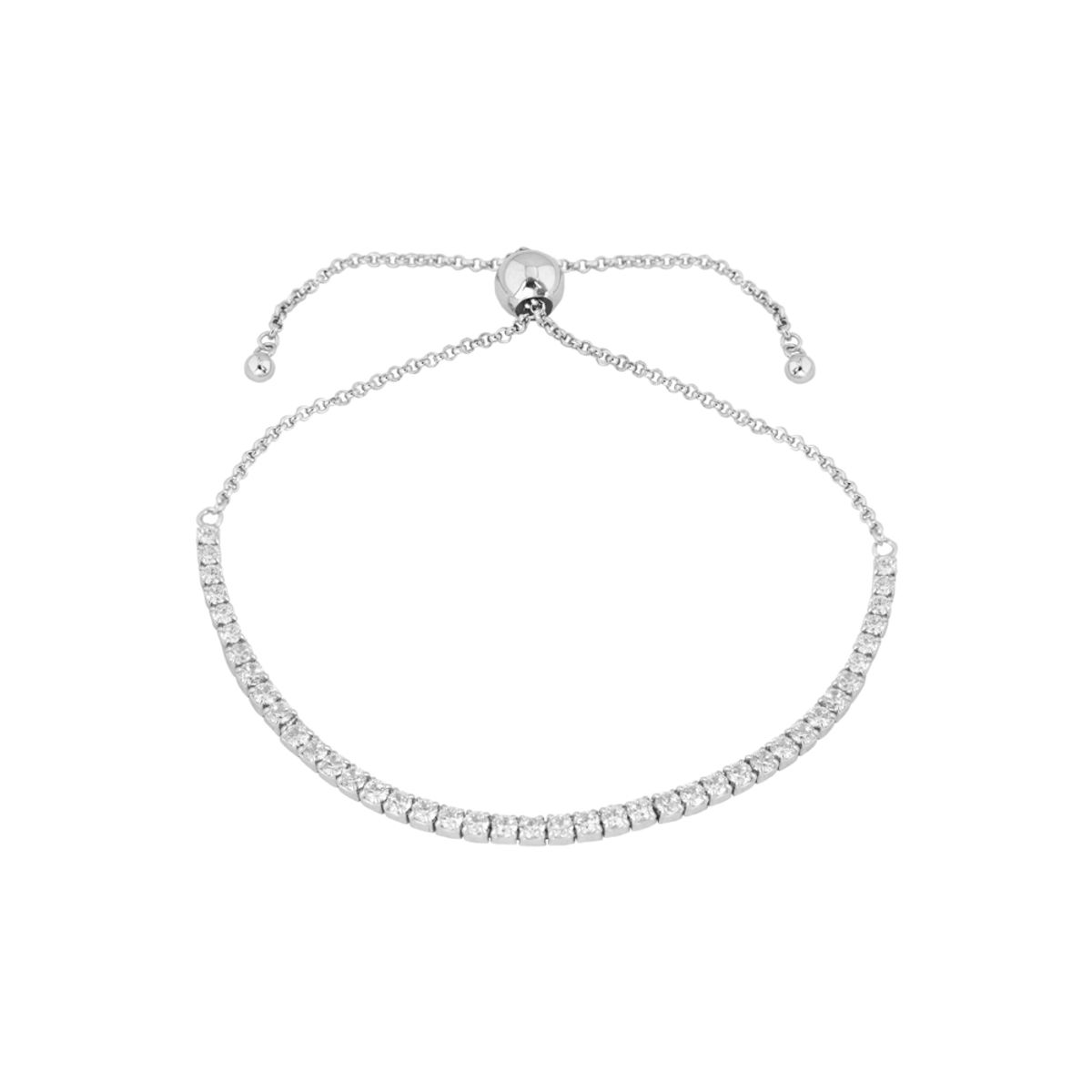 CLEO JOYAS & ACCESORIOS - PULSERA BRIGHTNESS BRILLOS 925 PLATEADO PLATA
