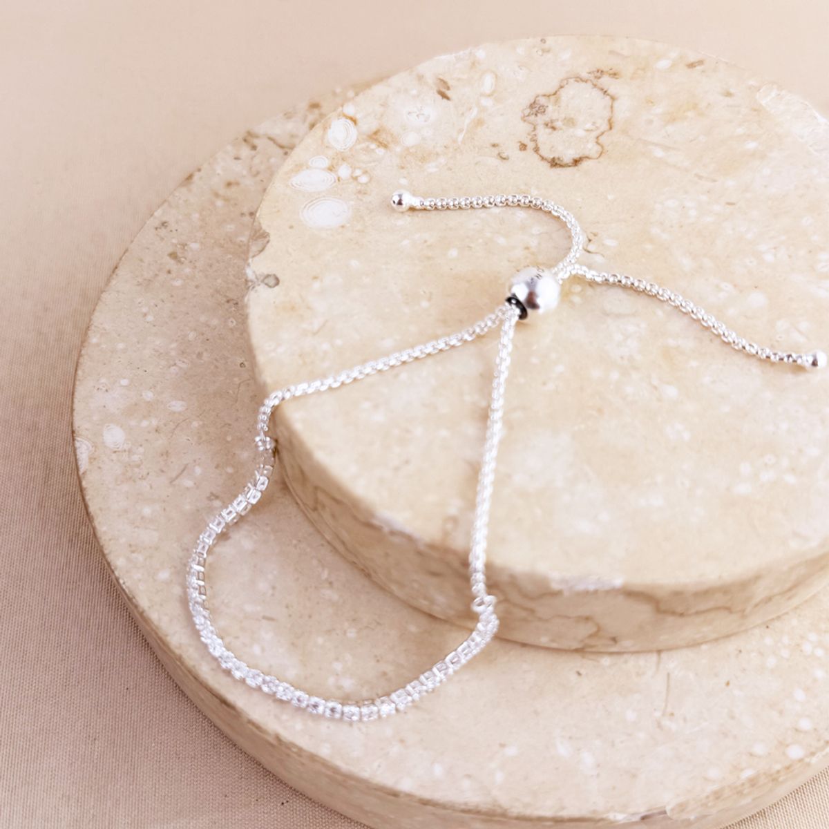 CLEO JOYAS & ACCESORIOS - PULSERA BRIGHTNESS BRILLOS 925 PLATEADO PLATA