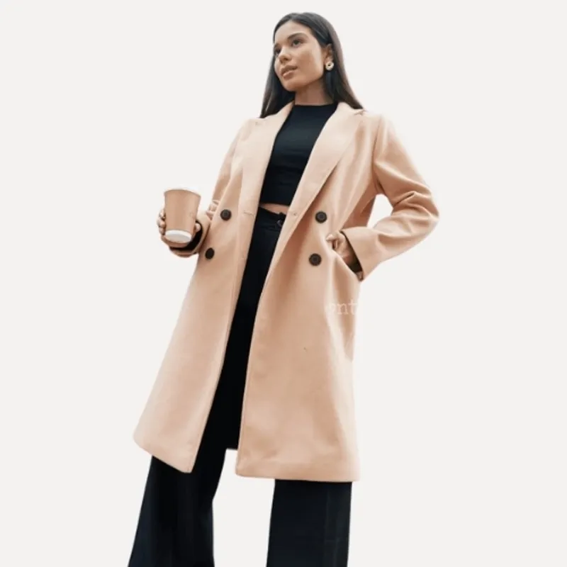 ANTAR - SACO PAÑO MUJER  MANGA LARGA