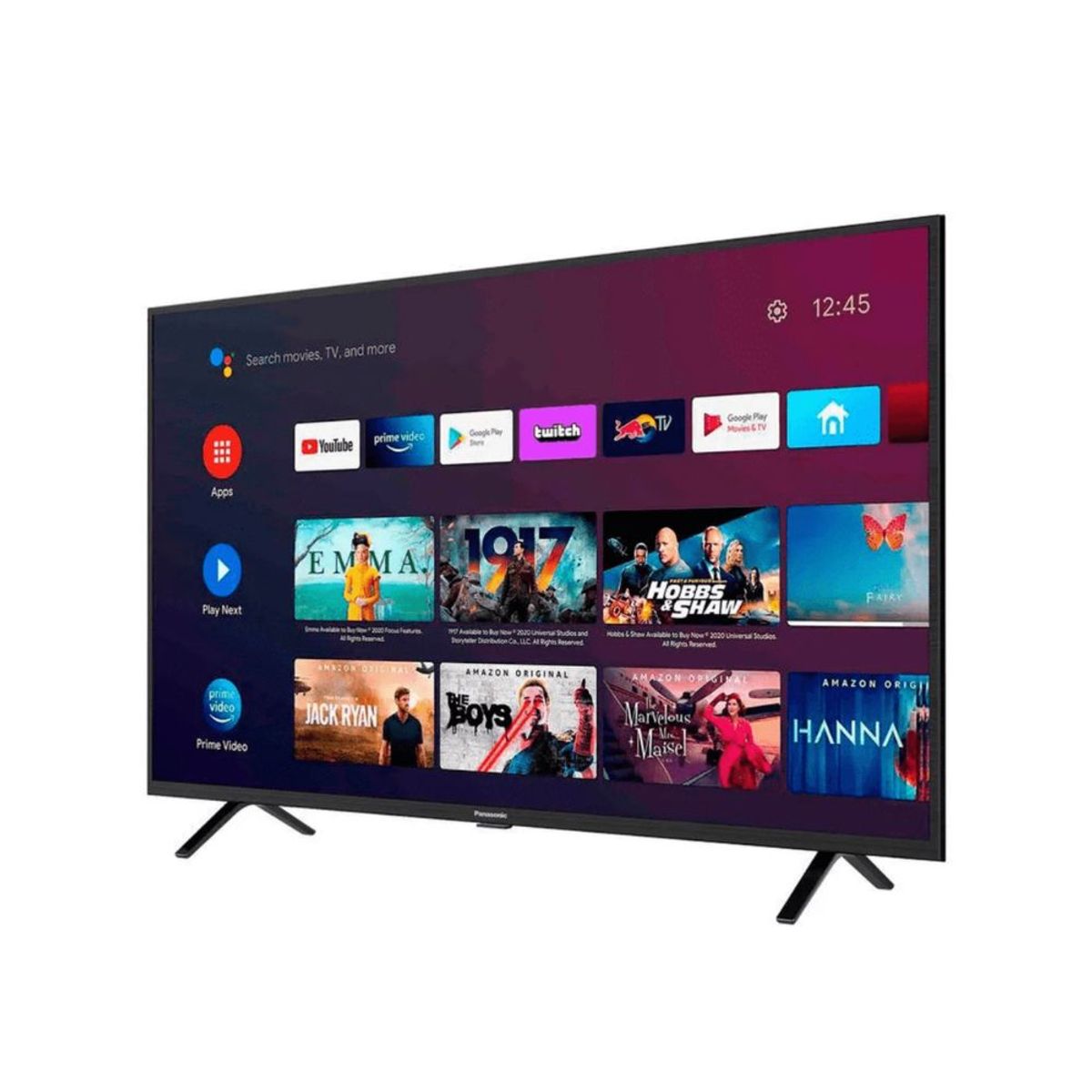 PANASONIC - Televisor Panasonic Smart TV 43"  Pulg. LCD 4K UHD TC-43HX550P - Negro
