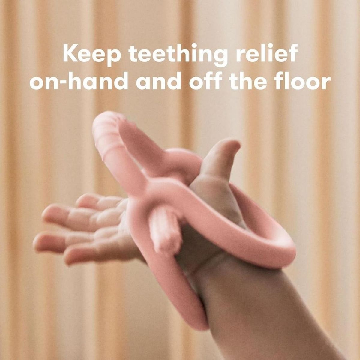 GENERICO - Mordedor de silicona Frida Baby - Rosa