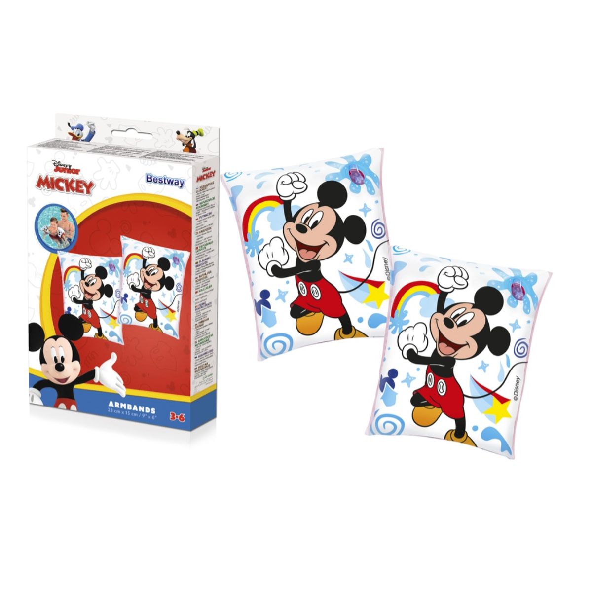 BESTWAY - Mangas para natación Miki Mouse Bestway