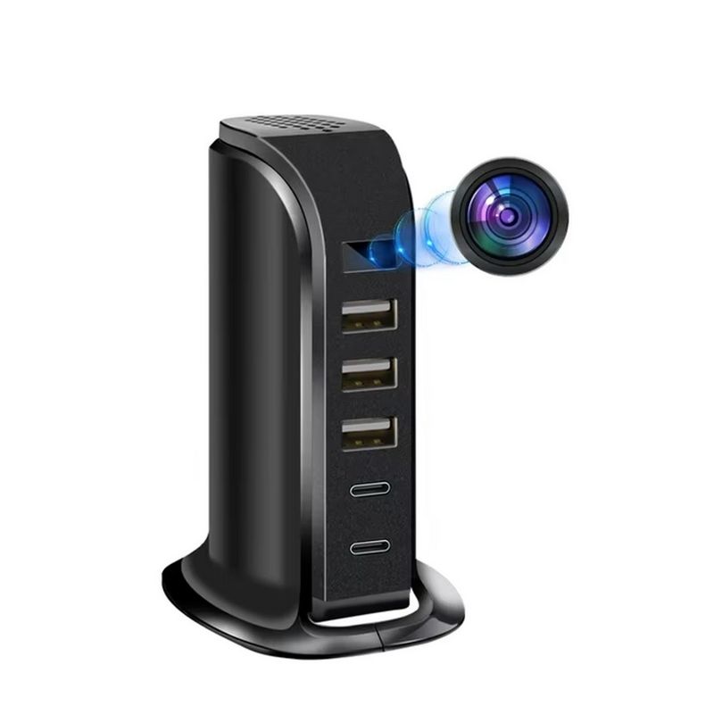 GENERICO - Camara Espia Wifi - Para Celular - Cargador Siempre Enchufado