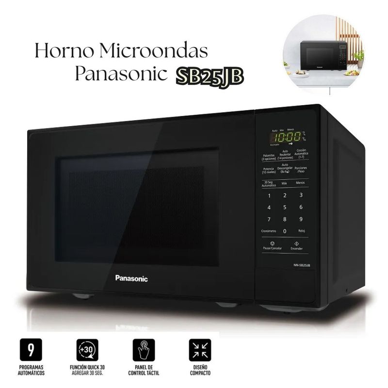 INDURAMA - Microondas PANASONIC de 20L NN-SB25JB