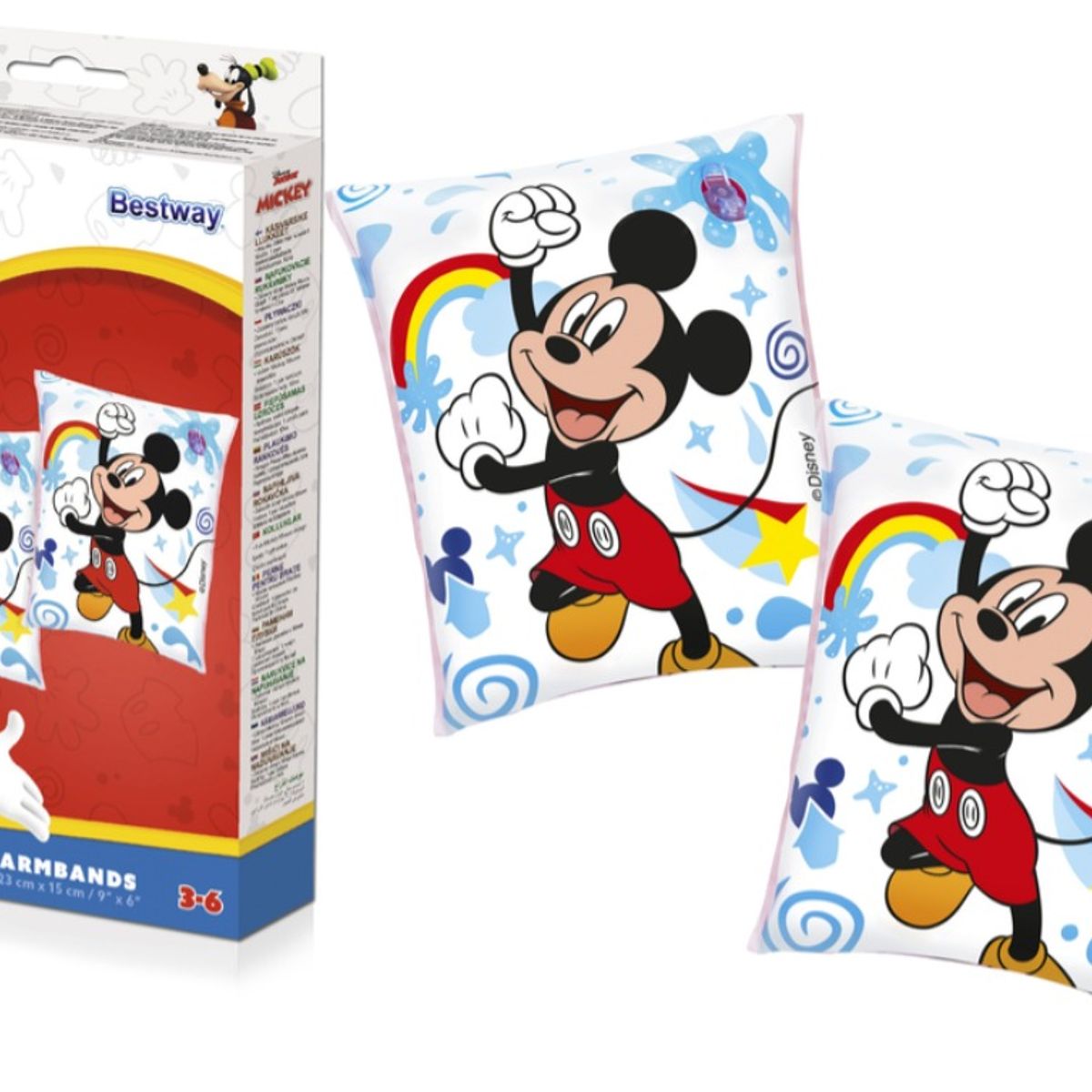 BESTWAY - Mangas para natación Miki Mouse Bestway