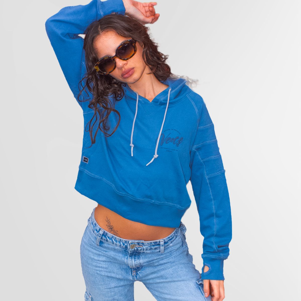 VEECE - Polera Algodón Veece Mujer Return to Paradise Crew