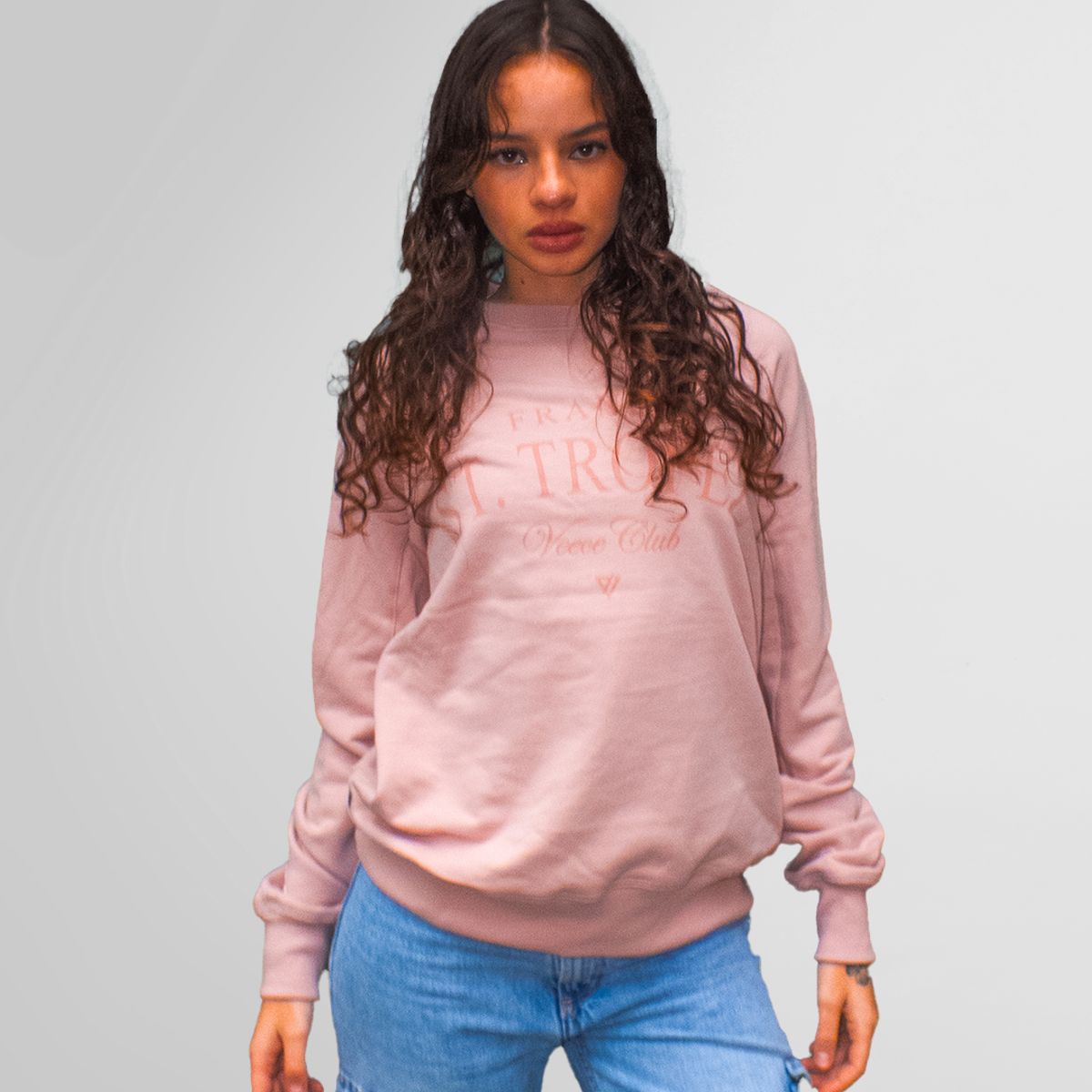 VEECE - Polera Algodón Veece Mujer Saint Tropez Crew