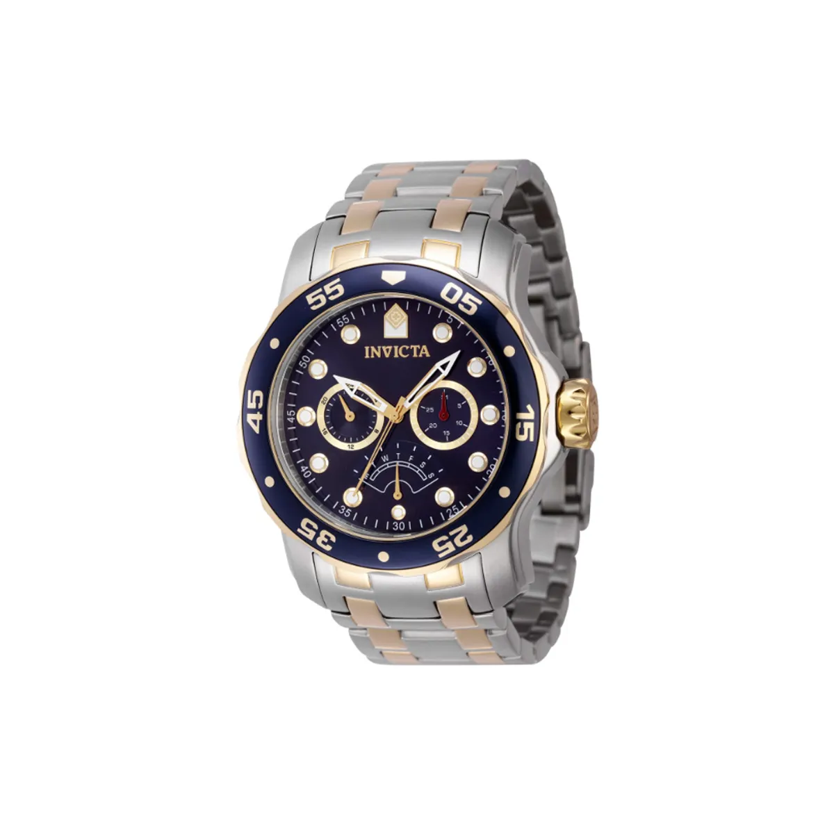 INVICTA - Invicta Reloj Pro Diver Hombre 48mm Gold Steel 47001