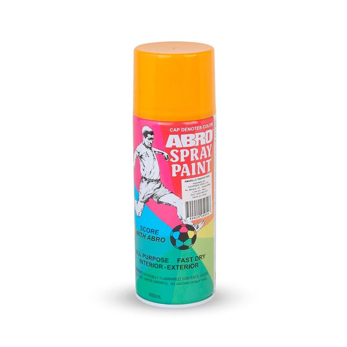 ABRO - PINTURA EN SPRAY AMARILLO CATERPILAR COD 055-C ABRO