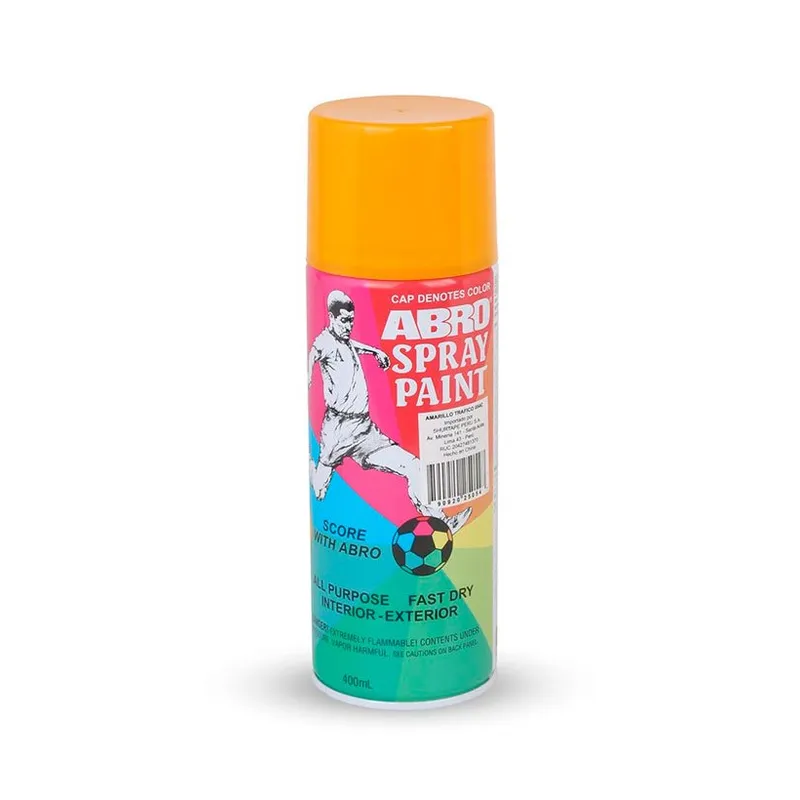 ABRO - PINTURA EN SPRAY AMARILLO CATERPILAR COD 055-C ABRO