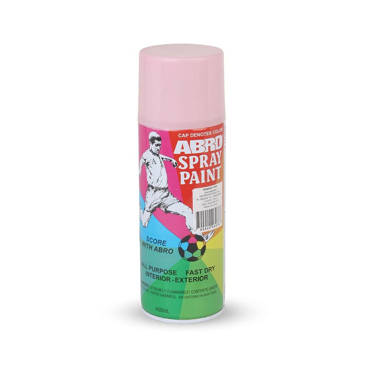 ABRO - PINTURA EN SPRAY ROSADO COD 078-C ABRO