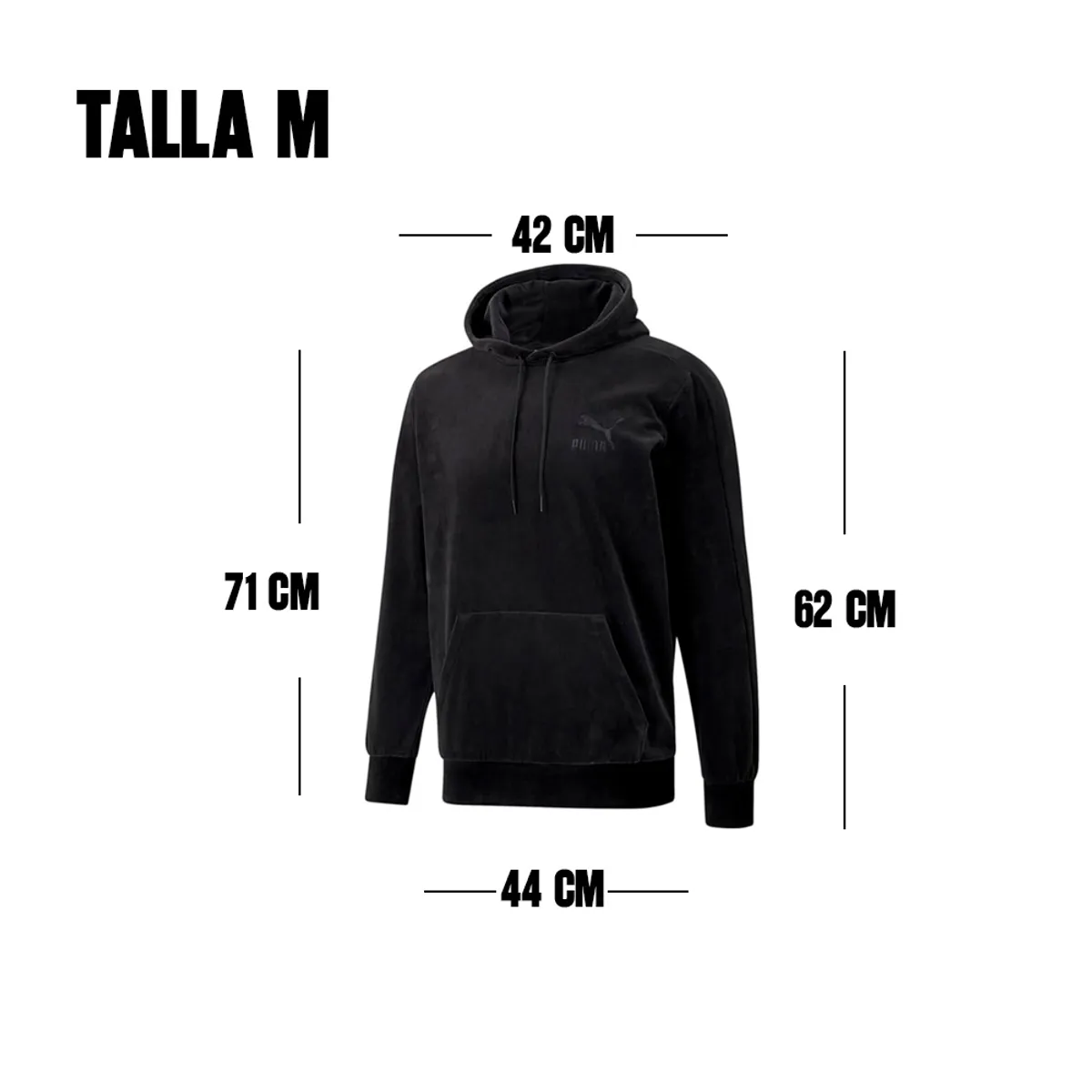 GENERICO - Puma Iconic T7 Velour Pullover Polera Talla M Hombre