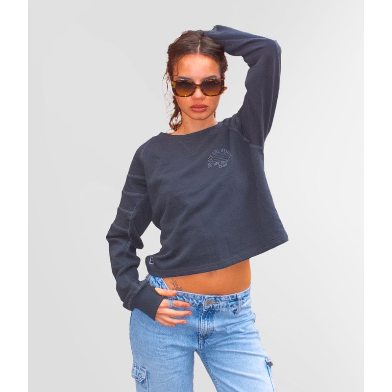 VEECE - Polera Algodón Veece Mujer UFC Fight Club Crew