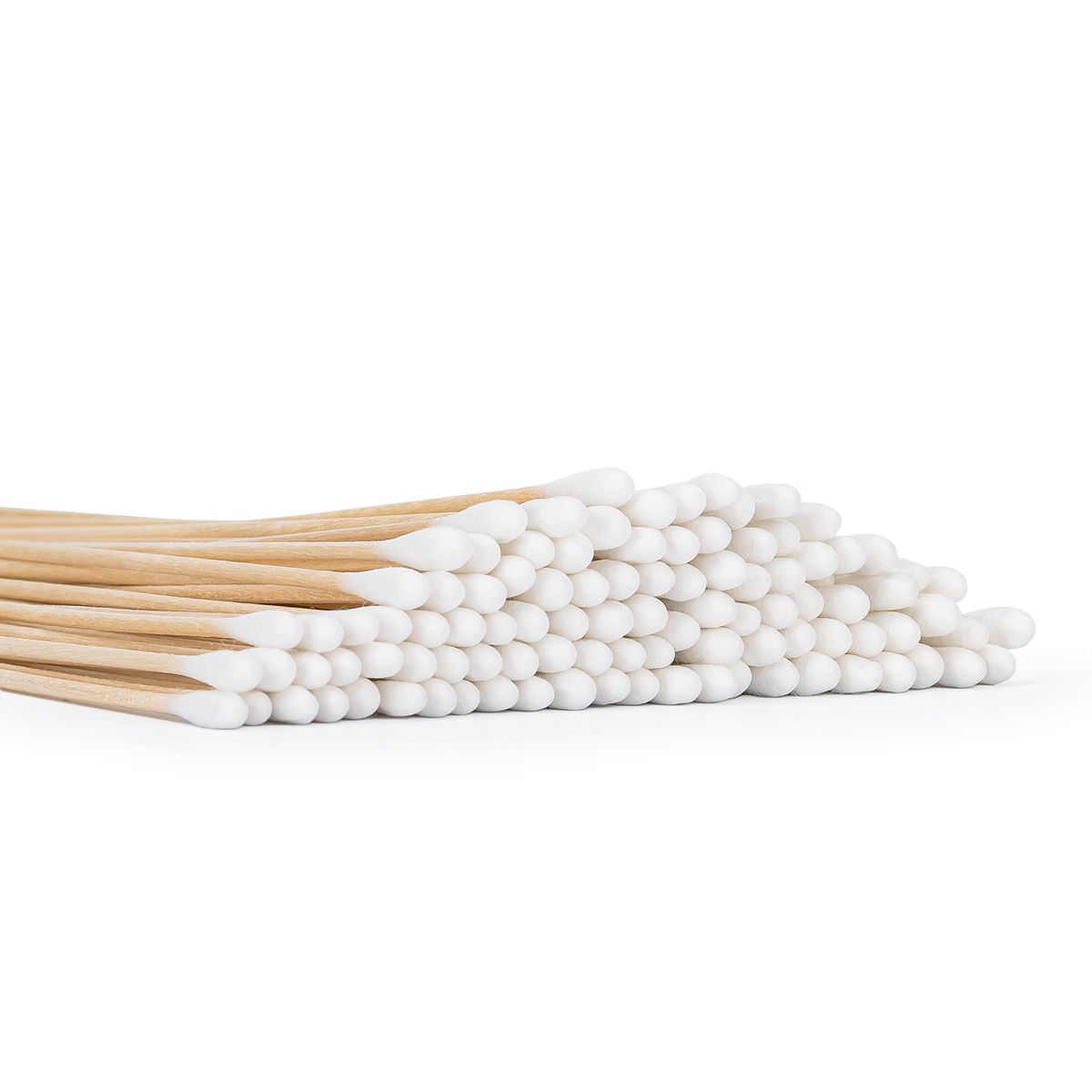 GENERICO - Hisopo de Madera No Estéril de 6" BOLSA 100 UND