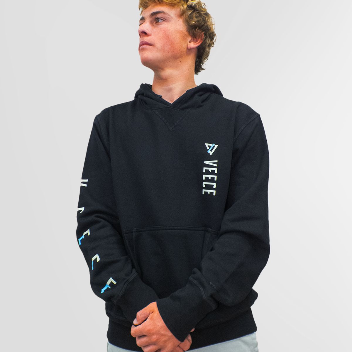 VEECE - Polera Algodón Veece Hombre Bottoms Up Hood