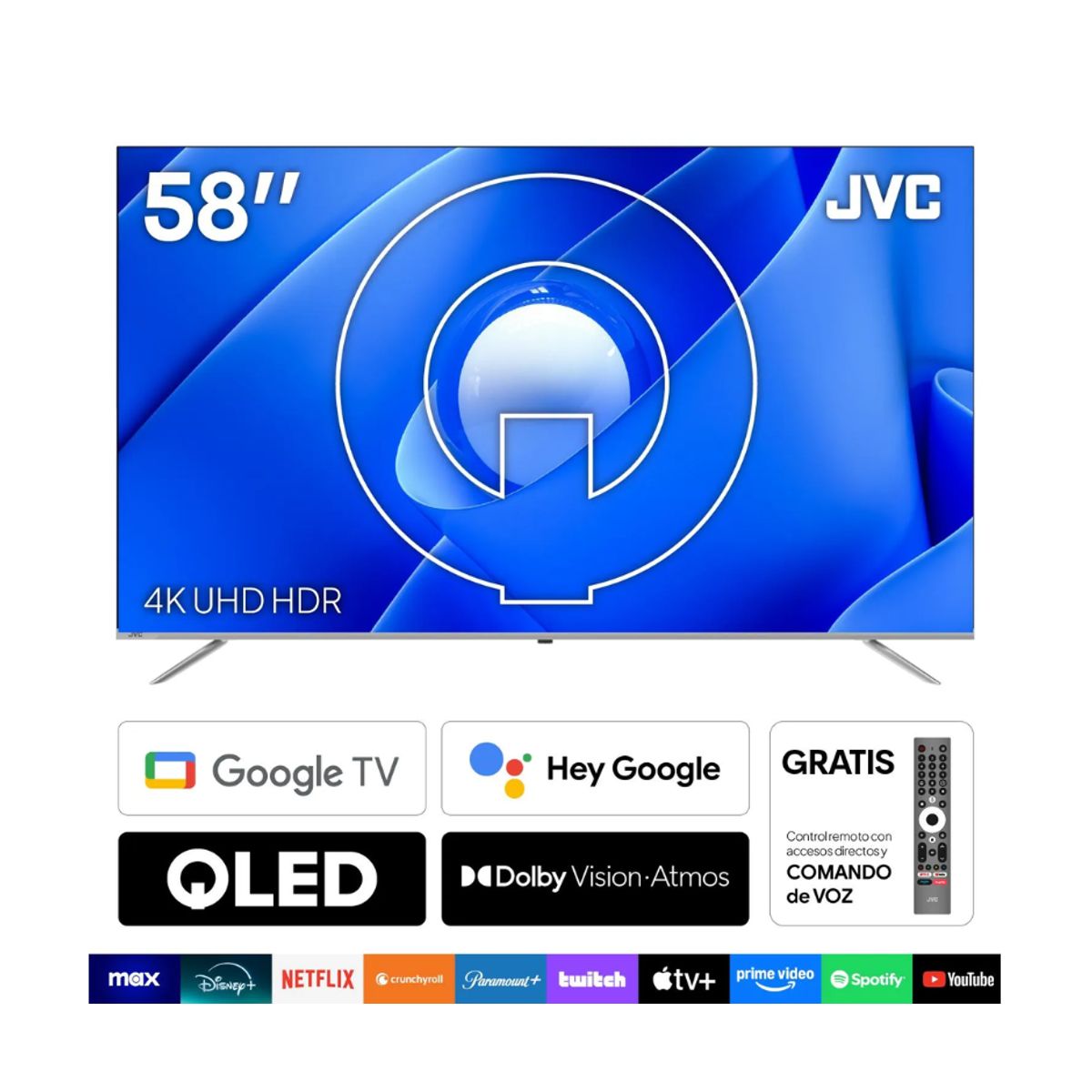 GENERICO - TELEVISOR JVC 58 TELEVISOR JVC 58 LT-58KM548 + Antena Digital