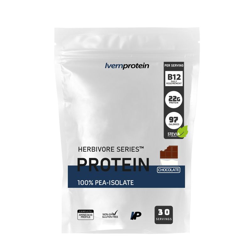 IVERNPROTEIN - Ivernprotein Herbivore Series™ Pure Isolate Pea - Chocolate 30 Servings