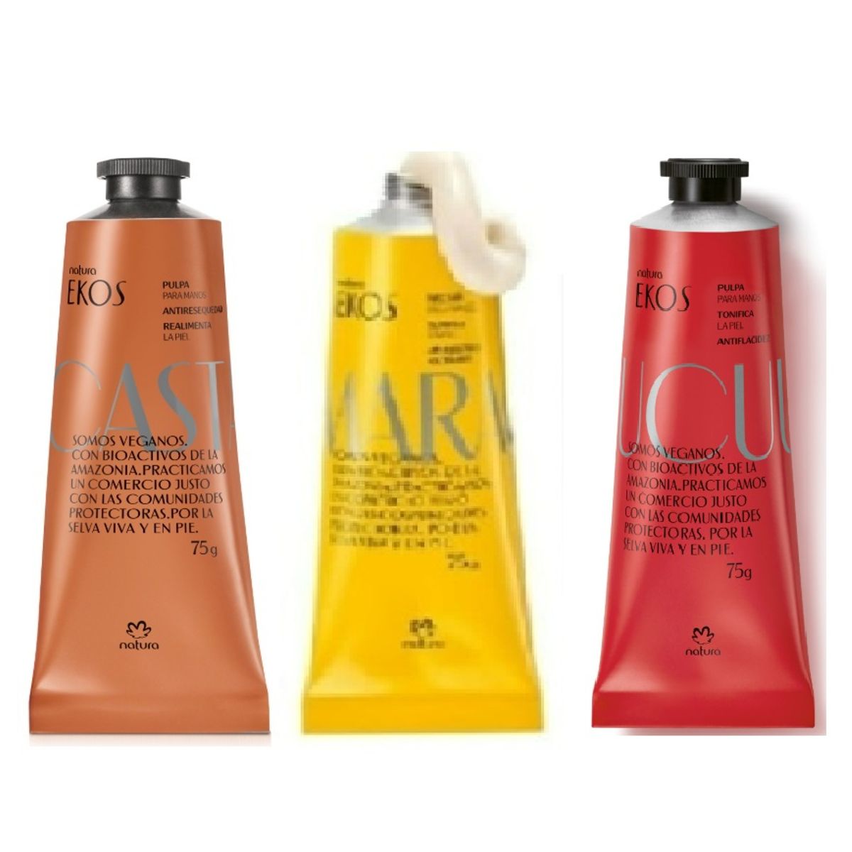 NATURA - Crema para manos maracuya castaña y ucuuba 75g cu ekos