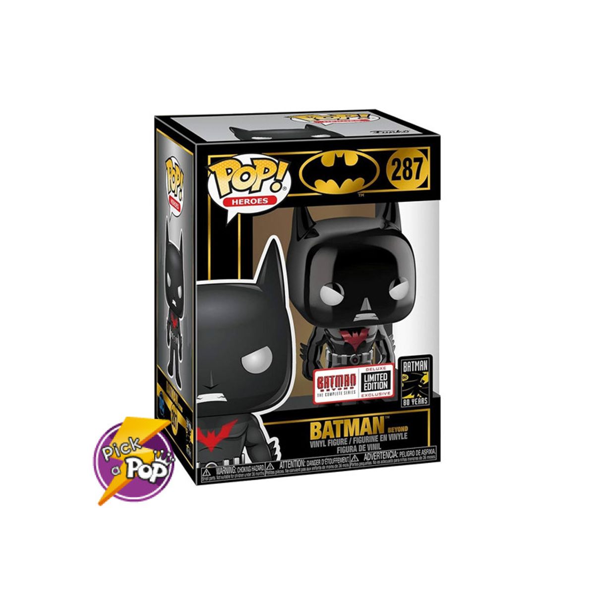 FUNKO - BATMAN BEYOND FUNKO POP CROMADO EXCLUSIVO 287