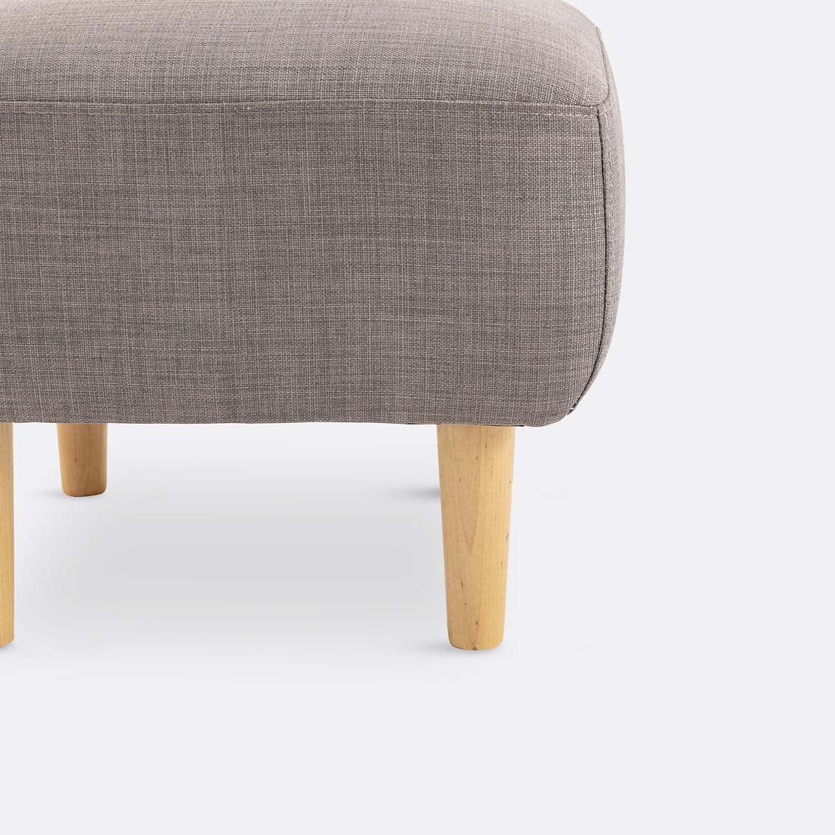 NACIONAL - Reposapiés Puff Moderno De 4 Patas - Edmur